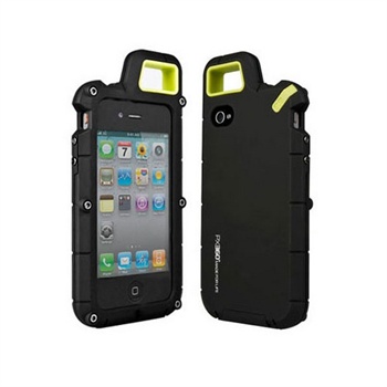 iPhone 4 / 4S Pure-Gear PX360 Extreme Wasserdichte H&uuml;lle - Schwarz / Lindgr&uuml;n